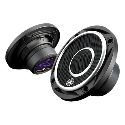 JL Audio® C2 / Car Audio / Coaxiales bidireccionales de 6.5″ / Potencia RMS 25-70 W / Cono de Polipropileno Mineral / Tweeter de Cúpula de Seda 19 mm (0.75″) / Impedancia 4 Ω 
