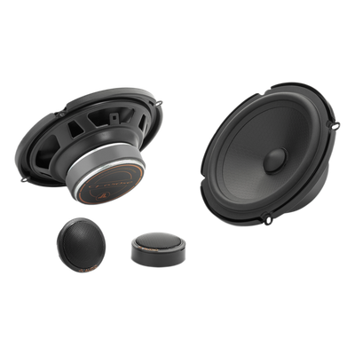 JL Audio® C1 / Car Audio / Sistema de componente bidireccional edición de seda de 6,5″ / Potencia RMS 50 W / Sensibilidad 91 dB / Cono de Polipropileno Mineral / Tweeter de Cúpula de Aluminio / Rejillas para Tweeters Incluidas / Co