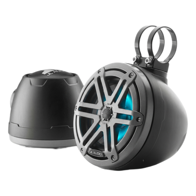 Altavoz Marino JL de 6.5 Pulgadas  / Coaxial Cerrado / 75W RMS / 89.5 dB SPL / 4Ω / Iluminación LED Transflective™ y RGB / Cúpula de Seda / Cono de Polipropileno