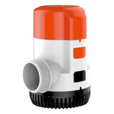 Bomba Sumergible Eléctrica Marina SEAFLO 12V / 3700 GPH (14,000 LPH) / No Automática / Protección Anti-Aire / Sellos Herméticos / Cableado Marino Bloqueado / Puertos Rectos o 90° / Impulsor Grande / Motor Robusto / Conector