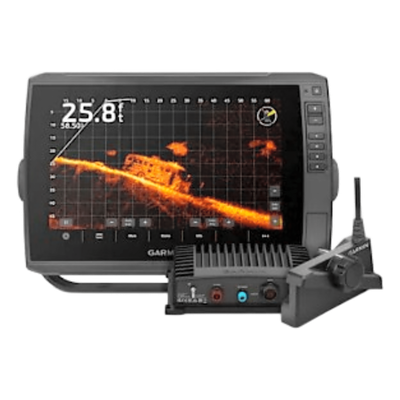 Plotter de Navegación ECHOMAP™ Ultra 2 10" LiveScope™ Plus Bundle / Pantalla Táctil IPS 10" WXGA 1280x800 / GPS Multibanda Multiconstelación 10 Hz / CHIRP ClearVü y SideVü / Compatible con LiveScope y P