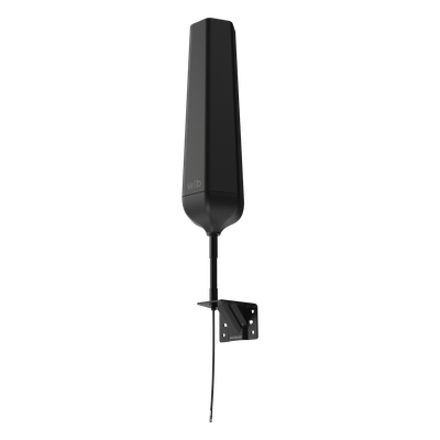 Antena Hexagonal Exterior HEX 360 / 617-894 MHz 6.0 dBi / 1000-1710 MHz 7.5 dBi / 1710-2200 MHz 7.0 dBi / Omnidireccional / Compatible Todas Operadoras Norteamericanas / Material ASA IP67 / VSWR <2.5:1 / Potencia Máxima 10W / Incluye Montaje de 