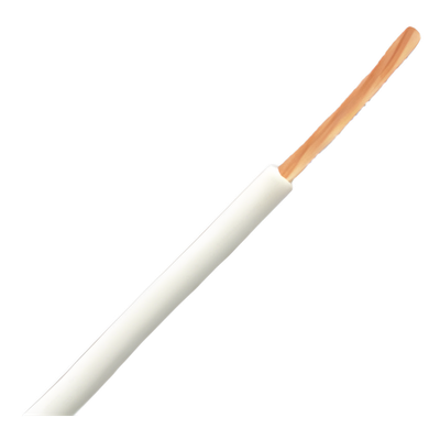 Bobina de 304.8 Metros (1000 Pies) de Cable Automotriz TXL 12 AWG Color Blanco / Cobre Desnudo Estrandado 19/25 / Aislante XLPE / 50V / Temp -51∞C a 125∞C / Aplicaciones Ford y Chrysler