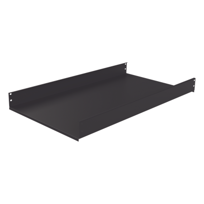 Charola Fija de Sujeción Lateral, 90 cm de Profundidad, 2U. Compatible con LP-60120-XX-UR2