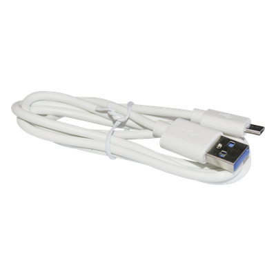 Cable programador y cargador USB a Micro USB color blanco
