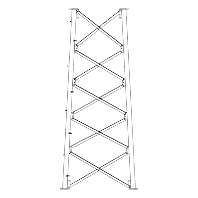 Sección 7 Base para Torre Autosoportada línea SSV (Código de Fábrica: 7N165)