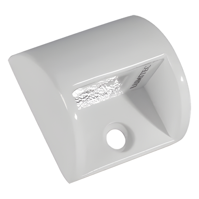 Luz led marina de cortesía serie Andros, emite luz de color blanco brillante de 45 lúmenes, para uso exterior e interior, fabricado bajo norma de protección IP67.