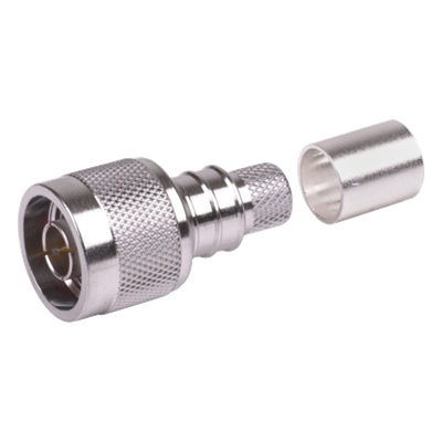 Conector N Macho Plegable con Pin Cautivo para cables Tipo RG8