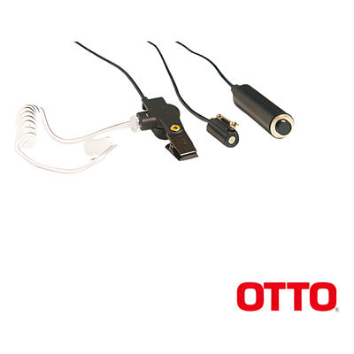 Kit de Micrófono-Audífono profesional de 3 cables para KENWOOD NX-200/300/410, TK-480/2180/3180