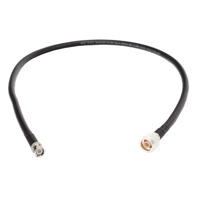 Jumper de 83 cm. con Cable Coaxial LMR400 conectores BNC/N
