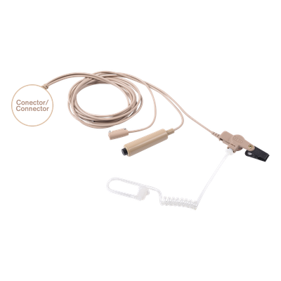 Kit de Micrófono-Audífono profesional de 3 cables para KENWOOD NX-340/320/420, TK-3230/3000/3402/3312/3360/3170