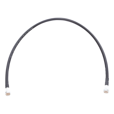 Cable Coaxial LMR-240 de 85 cm. para 50 Ohm, con Conectores N Macho a N Macho.