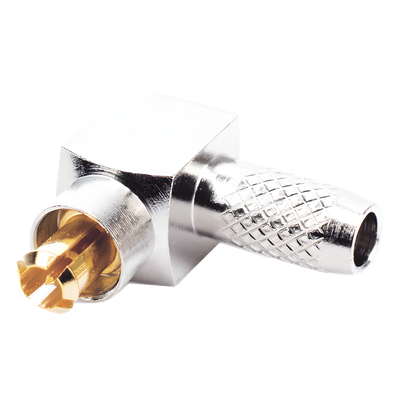 Conector MC Card Macho en A/R de anillo plegable para Cables RG-316/U, BELDEN 84316.