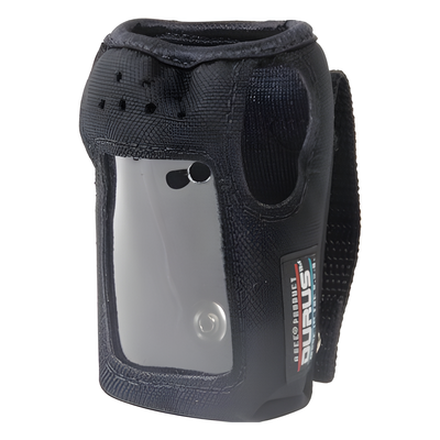 Funda de Nylon, lazo-cinto, cierre elástico superior para soporte del radio y visor frontal / IC-M88, IC-M88/11.