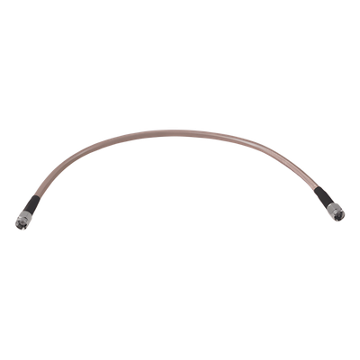 Jumper con cable RG-142 de 60 cm, con conectores SMA Macho a SMA Macho.