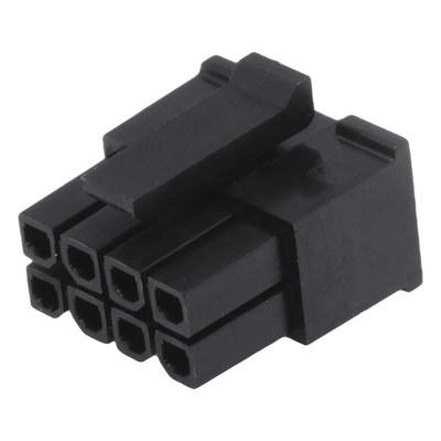 Conector Plug tipo MOLEX de 8 Contactos en Doble Fila a 3.0 mm para Pin Hembra. 