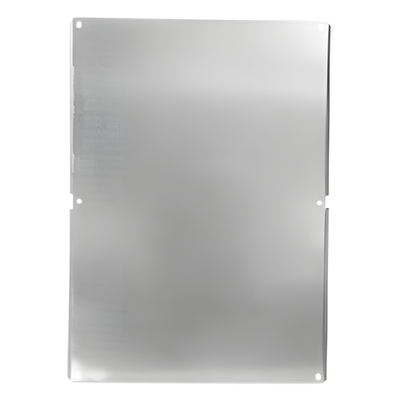 Panel Metálico Galvanizado para Gabinete TXG-5070. Se puede usar como panel genérico para armado de sistemas electrónicos.