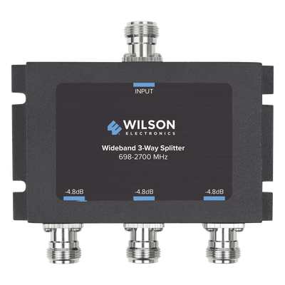 Divisor de 3 salidas, 50 Ohm, 700-2700MHz conector N-Hembra