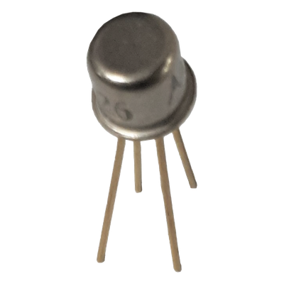 Transistor MOSFET MFE-130 Doble Puerta, Canal N, 105 MHz, TO-18.
