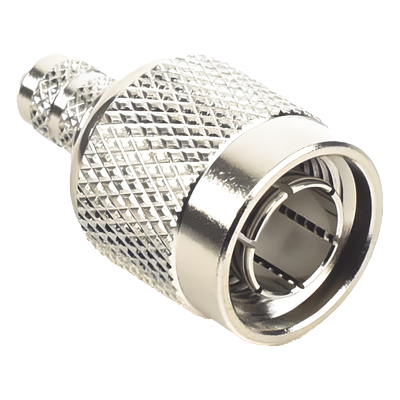 Conector TNC Macho, de Anillo Plegable para Cable RG-11/U, Níquel/ Oro/ Teflón.