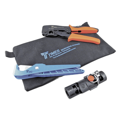 Kit de Herramientas para Instalar Conectores en Cable LMR-600 Times