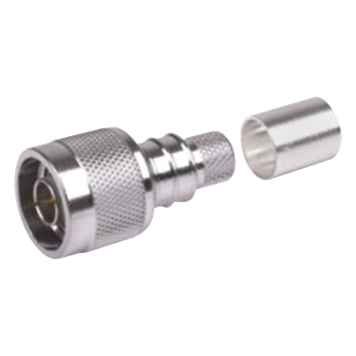 Conector N Macho Plegable con Pin Cautivo para cables Tipo RG8