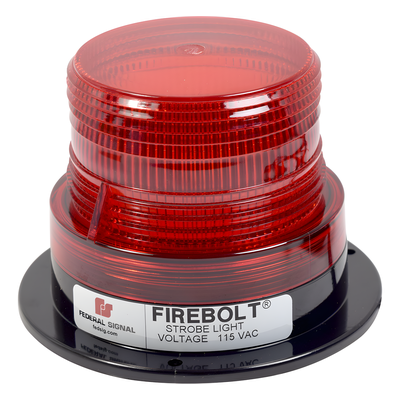 Estrobo Rojo FireBolt Plus sin tubo de reemplazo, 115 Vca