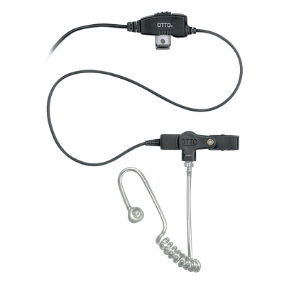 Kit de Micrófono-Audífono PLUS de 1 cable para Motorola DEP550, DGP8050 Elite, Serie XPR3000/3500, Serie APX3000/8000, DP2400/2600