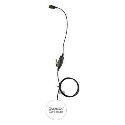 Micrófono de 1 cable serie LOC para ICOM ICF50/60/50V/60V/3161/4161
