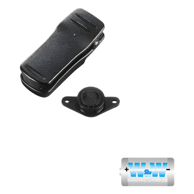 Clip con Rótula para Cinto para ICF3GS, ICF3GT, ICF4GS, ICF4GT, ICF30GS, ICF30GT, ICF40GS, ICF40GT, ICF11, ICF11S, ICF21 e ICF21S.