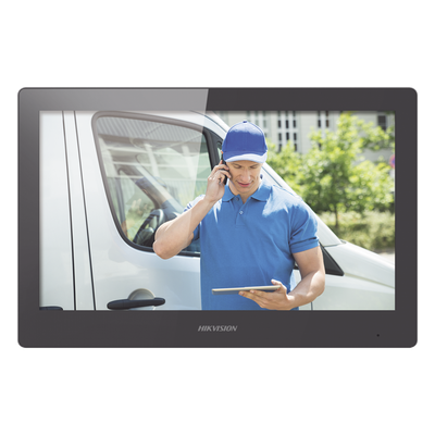 Monitor Touch Screen 10" para Videoportero IP / Estético / Video en Vivo / WiFi / Apertura Remota / llamada entre monitores / Audio de dos vías / Policarbonato