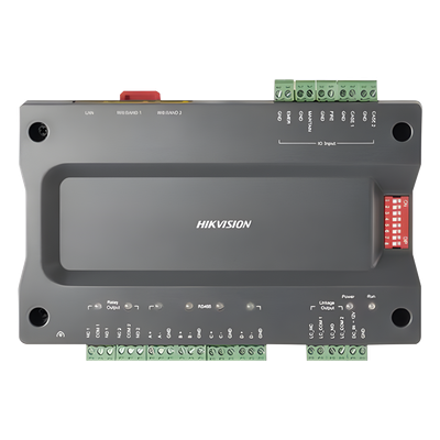Controlador MAESTRO para Control de Elevadores / Control de Acceso para los pisos de los Elevadores por Huella o Tarjeta / Programación por IVMS4200 o Interfaz Web