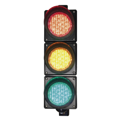 Semáforo / Señalización Rojo, Verde y Amarillo / Diametro 100mm / LED / 110vca.