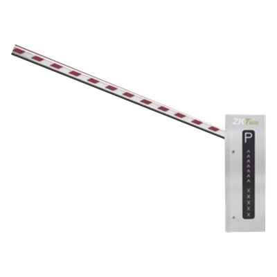 Barrera Vehicular Servomotor Derecha / 10 Millones de Ciclos / Brazo Iluminado 4.5 m / IP65 / Respaldo Baterías