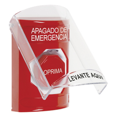 Botón Multipropósito, Apagado De Emergencia, Llave Para Reset, Bocina Integrada, Español, Tapa De Policarbonato, 2 Relevadores NO/NC, Interior
