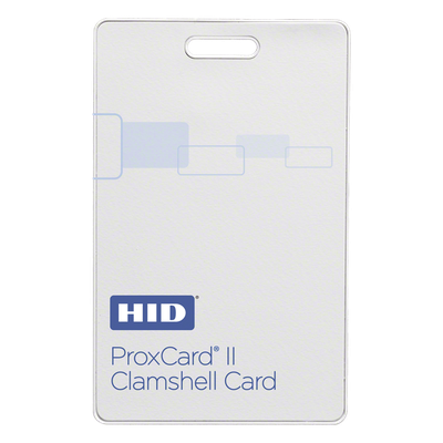 Tarjeta de Proximidad Acabado Matte ProxCard II HID Clamshell (Gruesa) / Garantía de por Vida/ (1326)