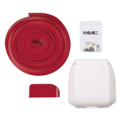 Adaptador de Iluminación en brazo Rectangular para Barreras FAAC 