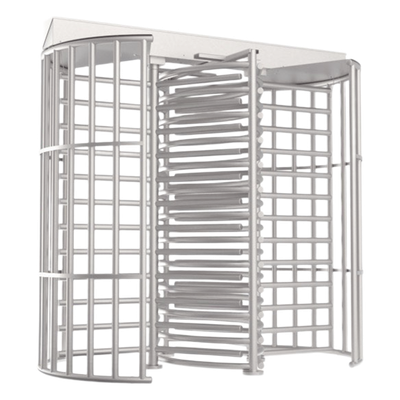  Torniquete doble de cuerpo completo, para uso en intemperie, bidireccional acabado en acero galvanizado