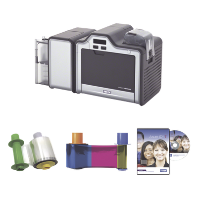 Kit Impresora Retransferencia HDP5000/ UN Lado/ Incluye Ribbon, Film y Software/ 3 Años Garantía