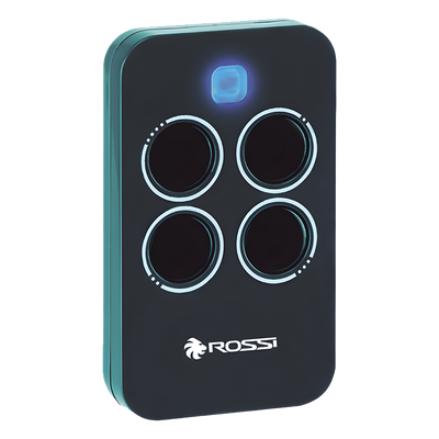 Control Remoto de Cuatro Canales Para Motores Rossi / Frecuencia de 433 Mhz 
