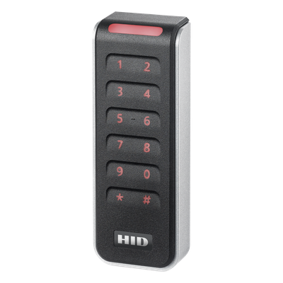 Lector con Teclado  Capacitivo SIGNO Multitecnologia/ 20KTKS-01-00001H/ Garantia de Por Vida/ Terminal Strip/Wiegand & OSDP