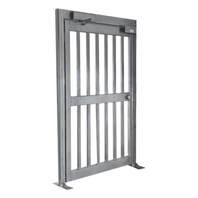 Puerta de Alta Seguridad de Cuerpo Completo  ACABADO EN ACERO GALVANIZADO