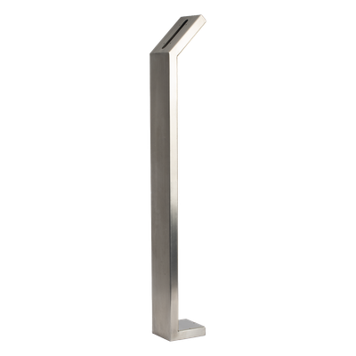 Base Para Instalación de Lectoras o Biométricos de Acero Inoxidable 