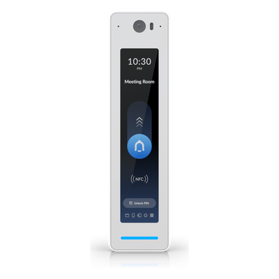 Lector de Acceso G3 Pro con NFC, PIN, App UniFi Identity, Reconocimiento Facial y Touch Pass, Intercomunicador con Video, Resistencia IP55 y Alimentación PoE