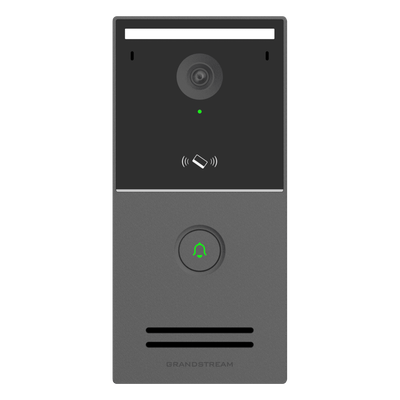 Videoportero IP Inteligente GDS3727 / Wi-Fi 6 de doble banda / 2K Ultra HD 4MP / IA ISP con Análisis de Comportamiento / 127° Campo de Visión / Múltiples Métodos de Apertura (PIN, IC/ID, NFC, BLE, QR) / IP66 IK07 (Plá