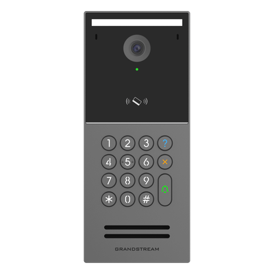 Videoportero IP Inteligente GDS3725 / 2K Ultra HD 1080p / Ángulo 127° / IA ISP con Análisis de Comportamiento / Lector RFID IC-ID NFC / Múltiples Métodos de Apertura / PoE Integrado / Protección IP66 IK10 / Interoper