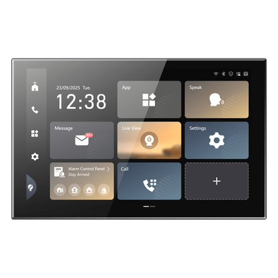 Monitor Interior Inteligente 9 Series / Pantalla Táctil IPS 10.1" 1920x1200 / Android 14 / WiFi 6 / PoE  / Gestión Unificada de Seguridad