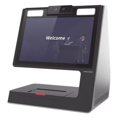 Terminal para Registro de Visitantes / Pantalla LCD de 10.1" / Android / WiFi / Lectura de Tarjetas de Proximidad MIFARE