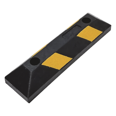 Tope Vehicular P / Estacionamiento / 55cm / Color Negro-Amarillo.
