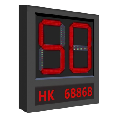 Pantalla LED para Aplicación de Estacionamientos / Indicador de Estados como Exceso de Velocidad, Velocidad Normal 